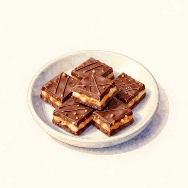No-Bake Peanut Butter Chocolate Bars