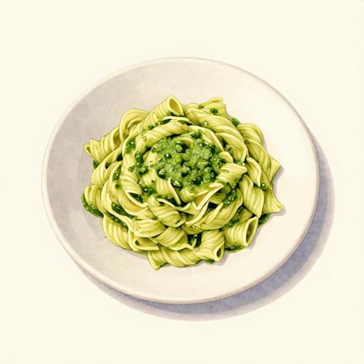 Pasta with Pesto Sauce