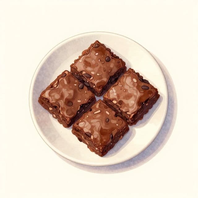 Perfect Brownies in Quarter Batch