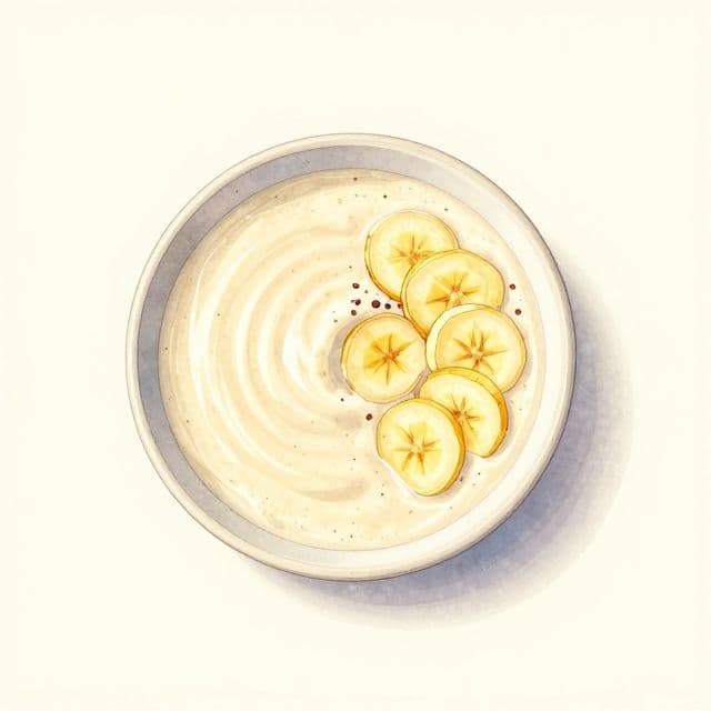 Protein Smoothie with Milk and Banana