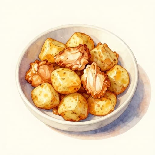 Quick Chicken Potato Fry