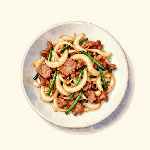 Quick Pork and Onion Stir-Fry