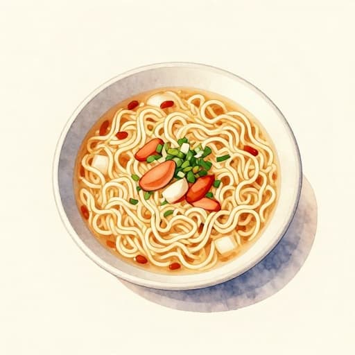 Ramen-Inspired Indian Noodle Soup