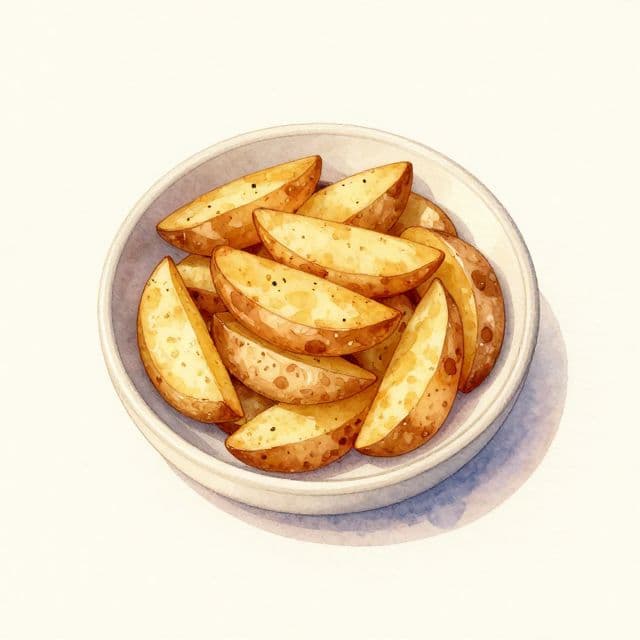 Spiced Potato Wedges
