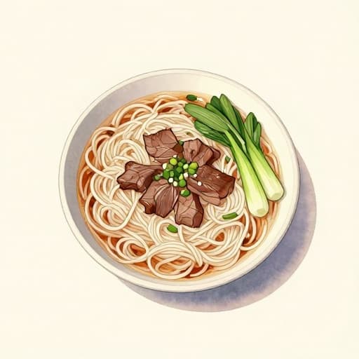 Thai Beef Rice Noodle Soup