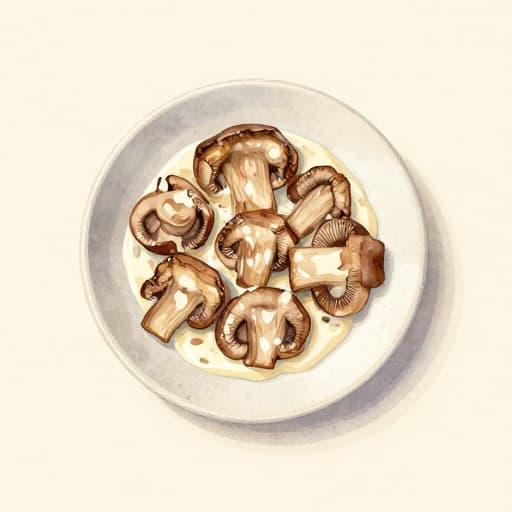 Volovanes de Champiñones y Queso Crema