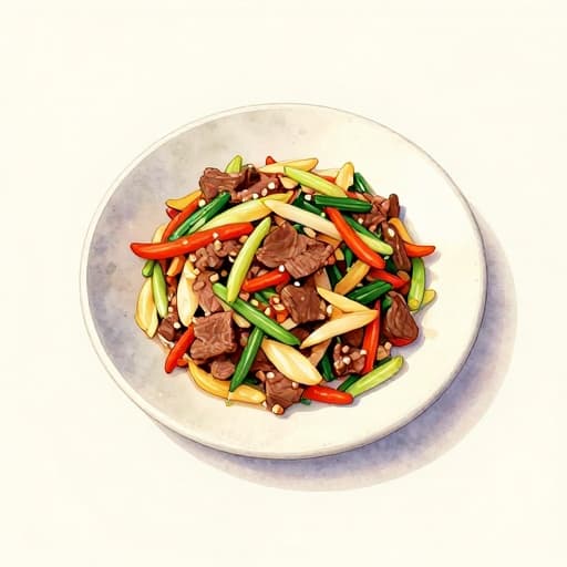 Wagyu Beef and Vegetable Stir-Fry