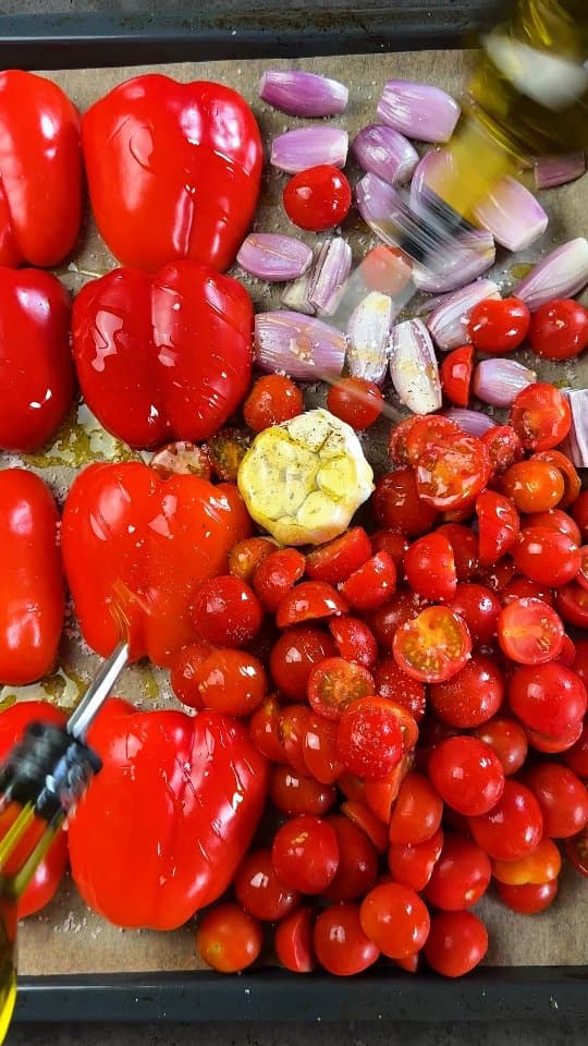 Roasted Red Pepper Pasta