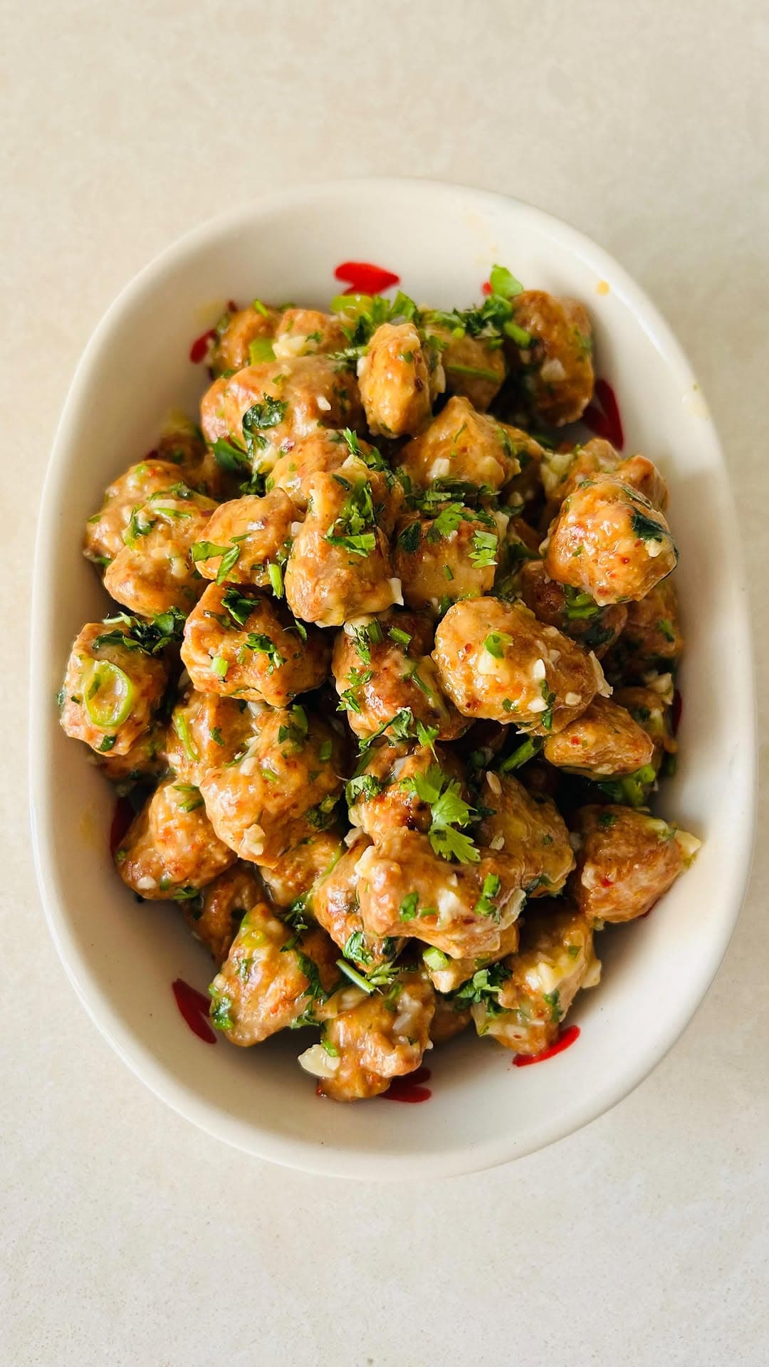 High-Protein Lemon Garlic Soya