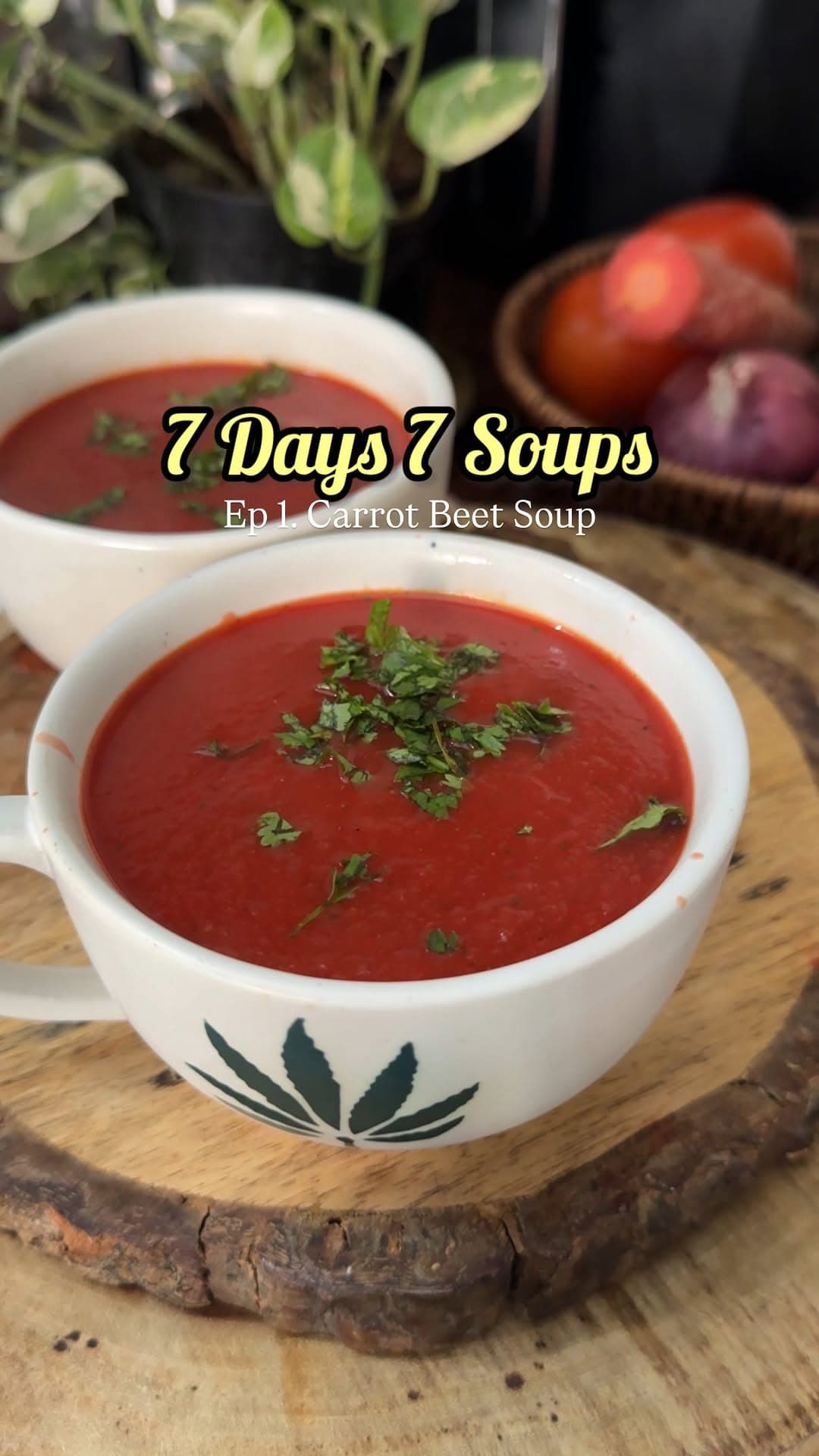 Immunity Booster Carrot Beet Soup