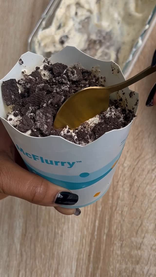 McFlurry Oreo Caseiro