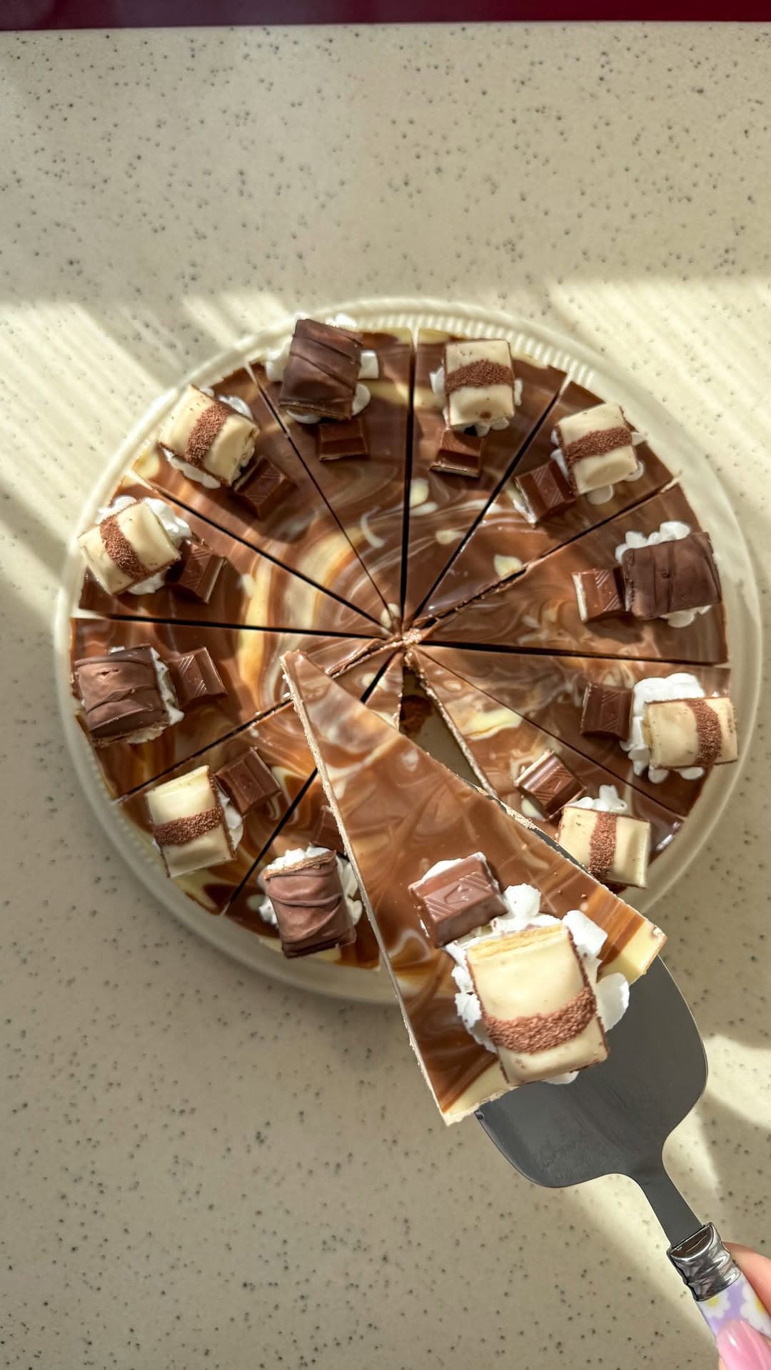 Kinder Cheesecake