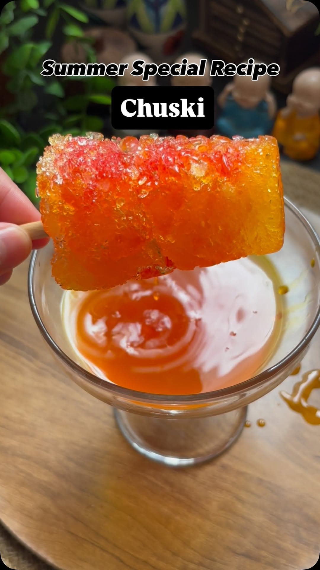 Homemade Chuski Baraf Gola