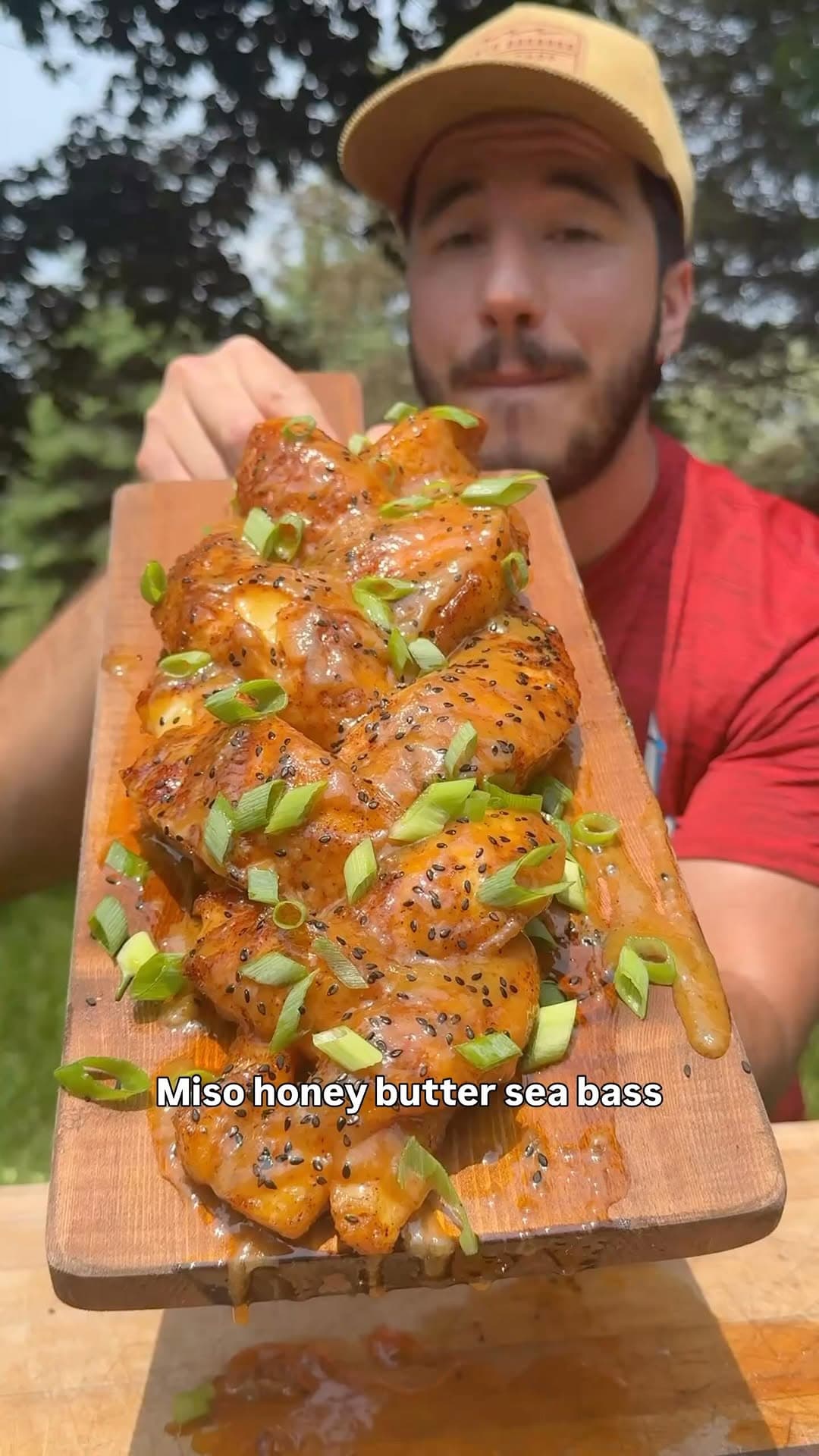 Miso Honey Butter Sea Bass