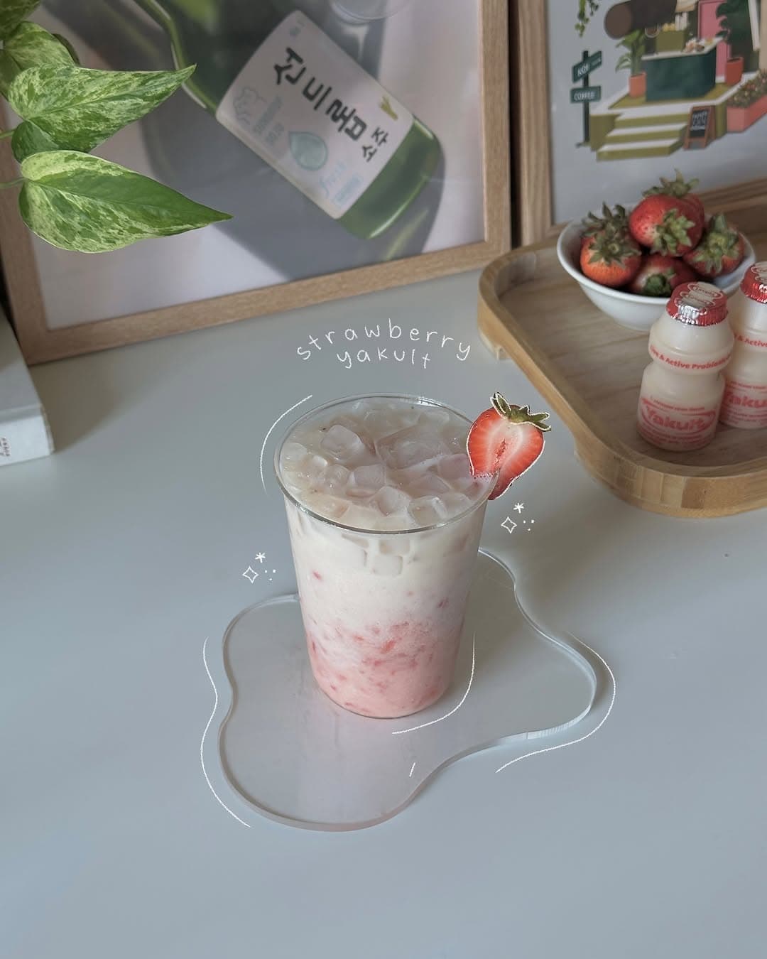 Strawberry Yakult
