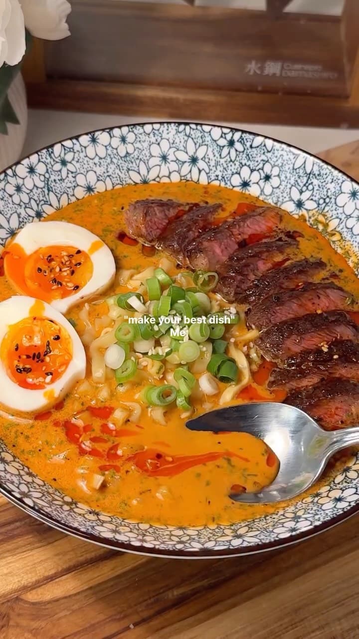 Buldak Ramen with Beef Shortrib
