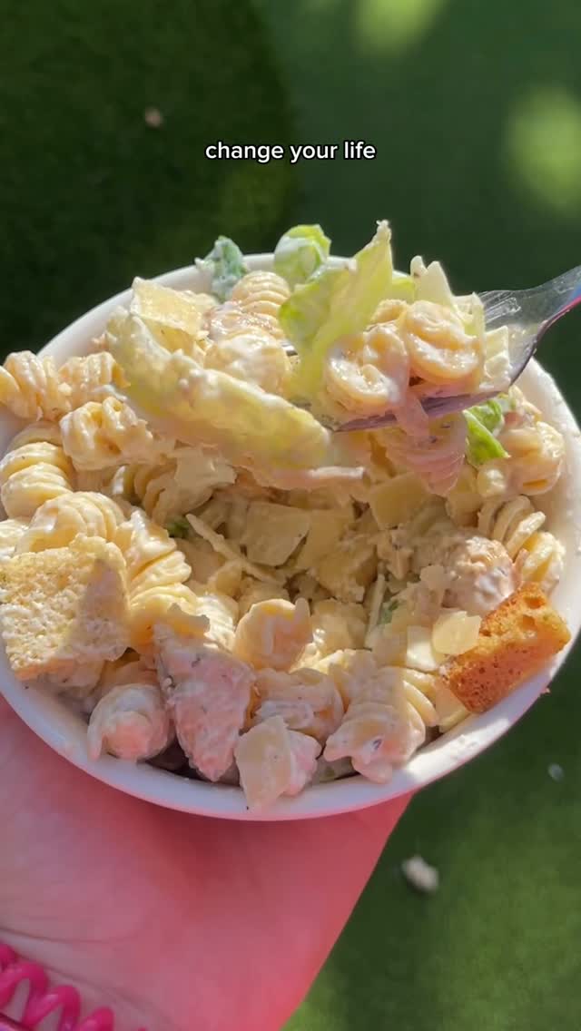 Chicken Caesar Pasta Salad