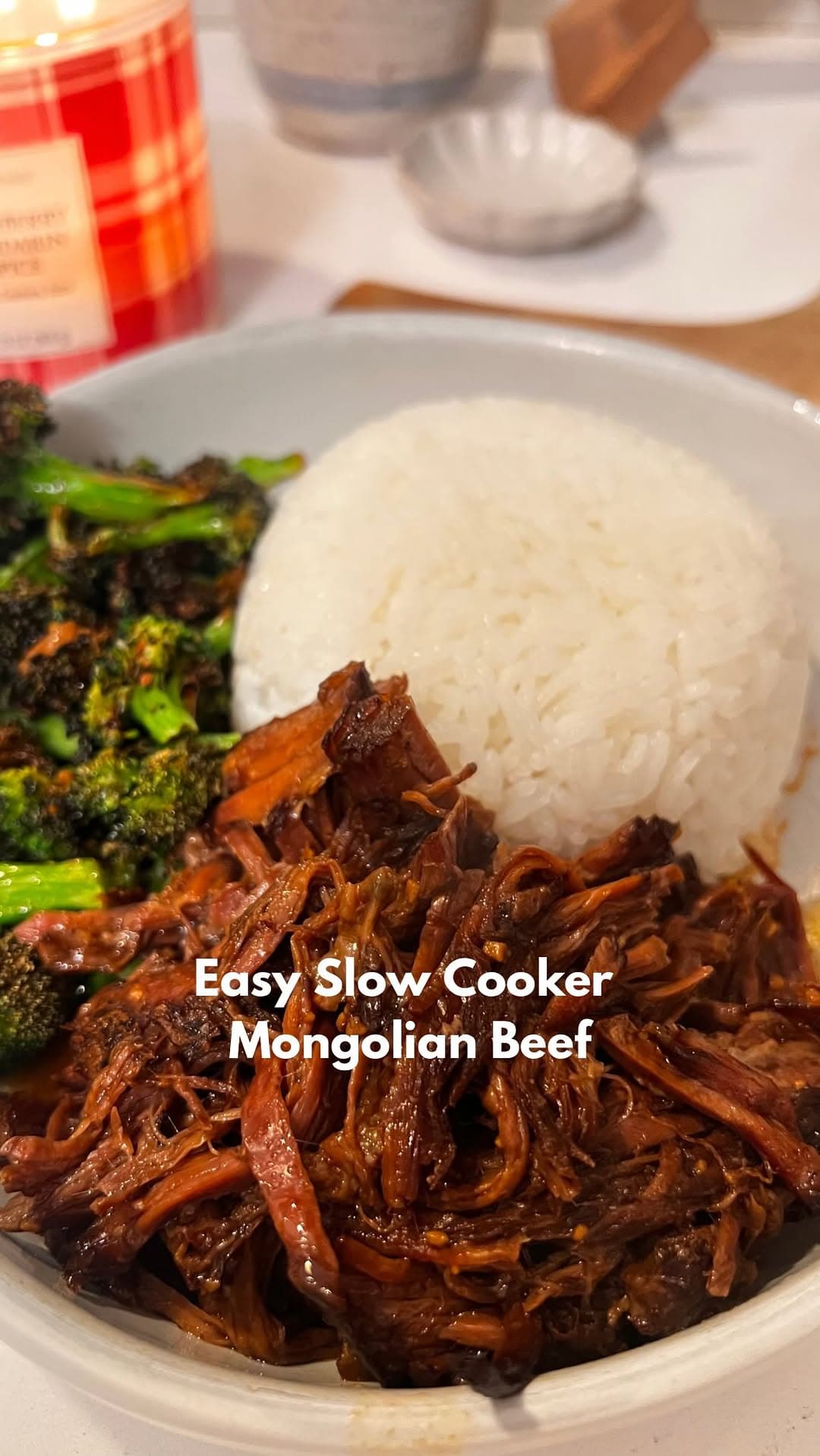 Slow Cooker Mongolian Beef