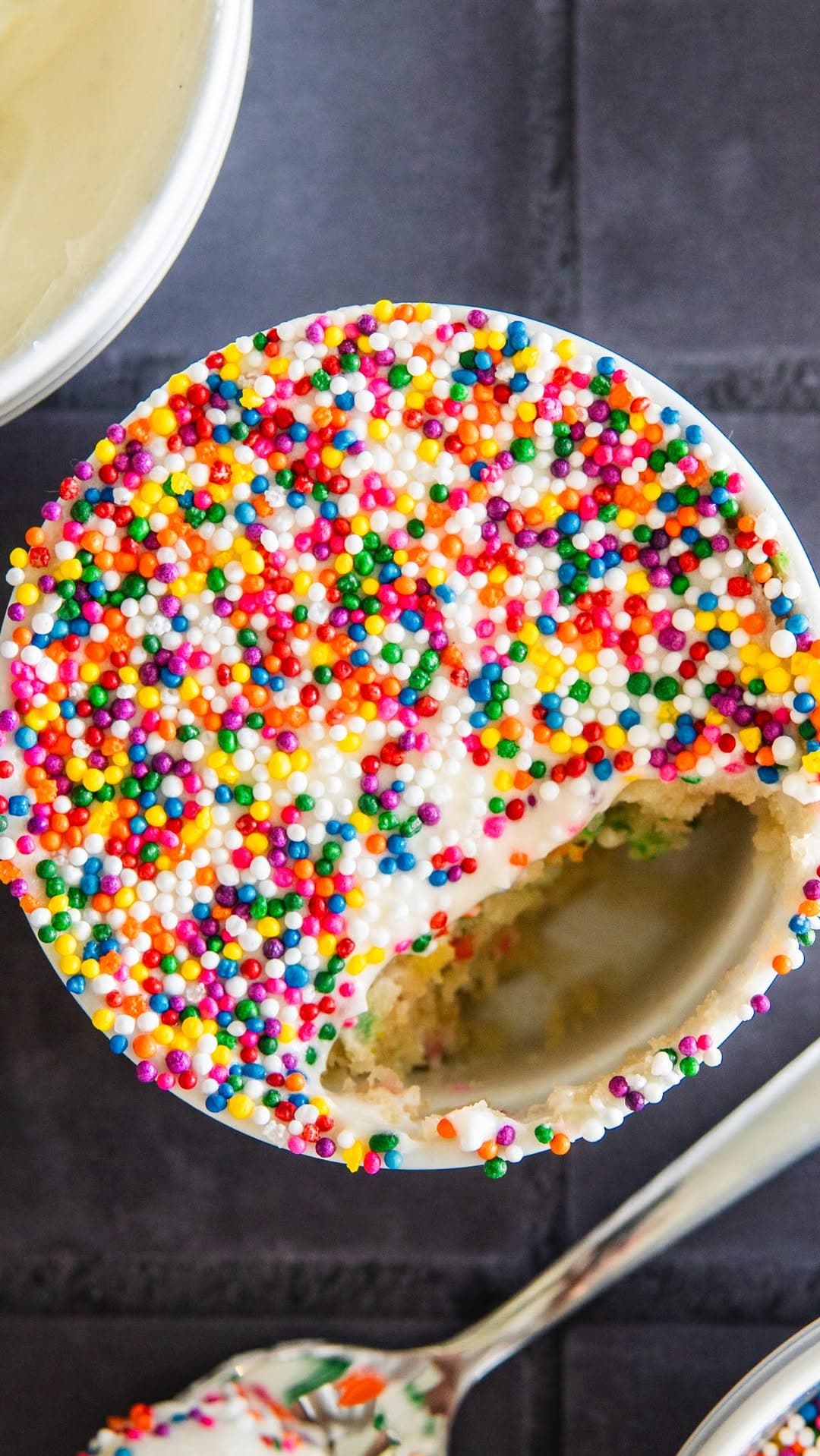 Microwave Dot Cake