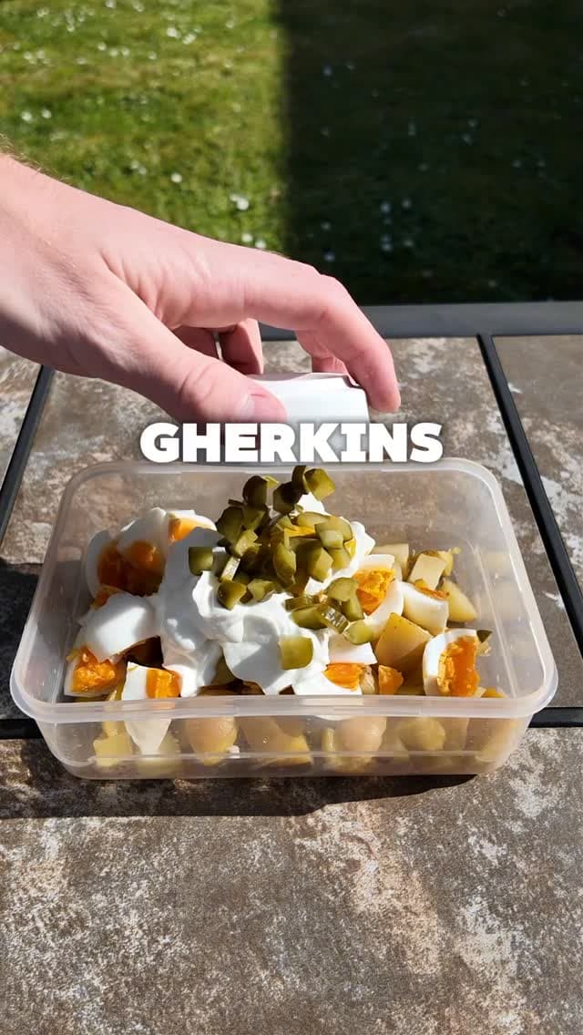 High Protein Potato Salad
