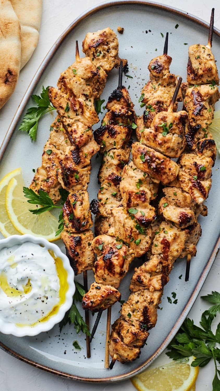 Chicken or Pork Souvlaki