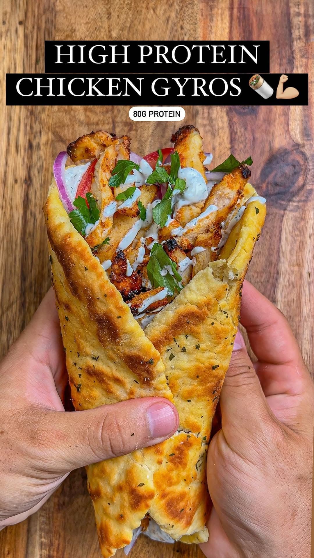 High Protein Chicken Gyros