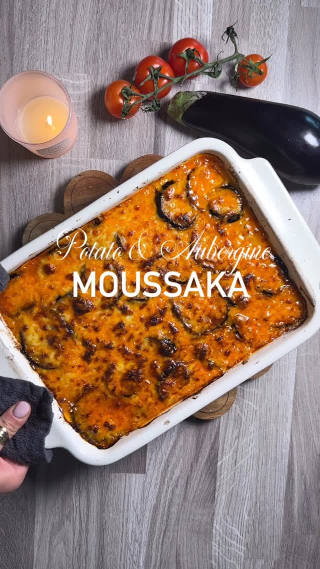 Auberginen-Kartoffel-Moussaka