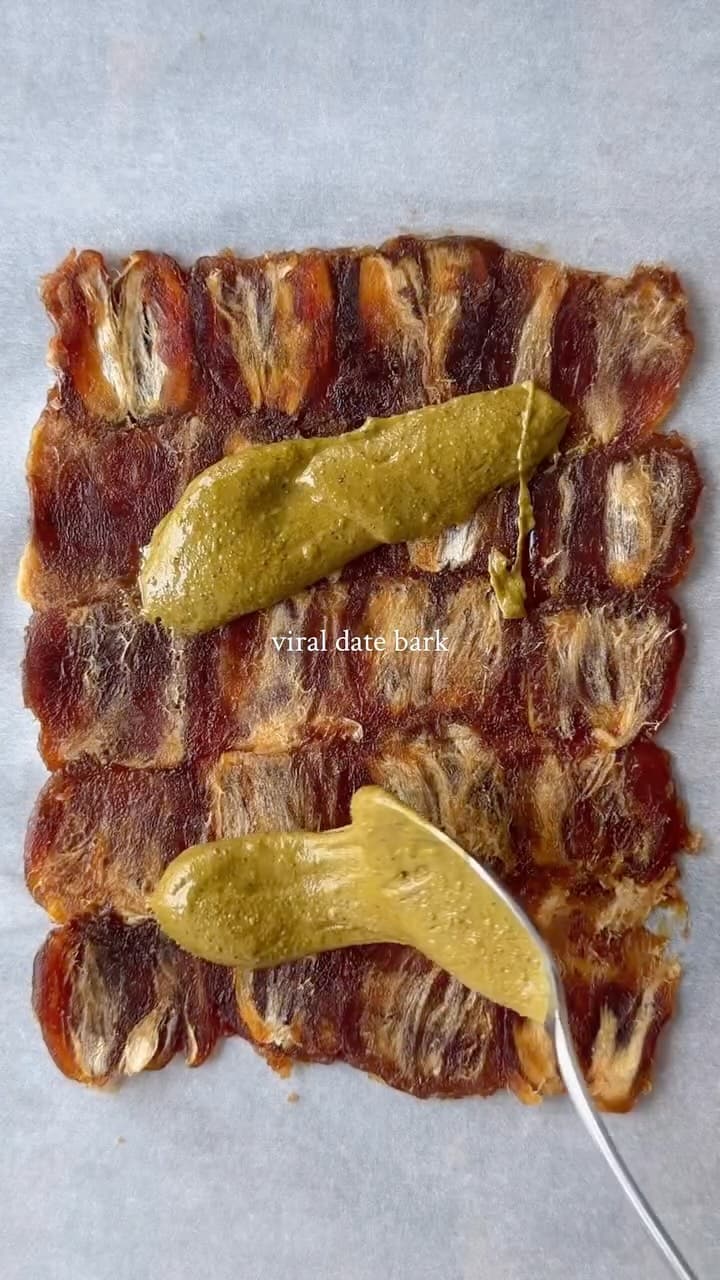 Pistachio Raspberry Date Bark