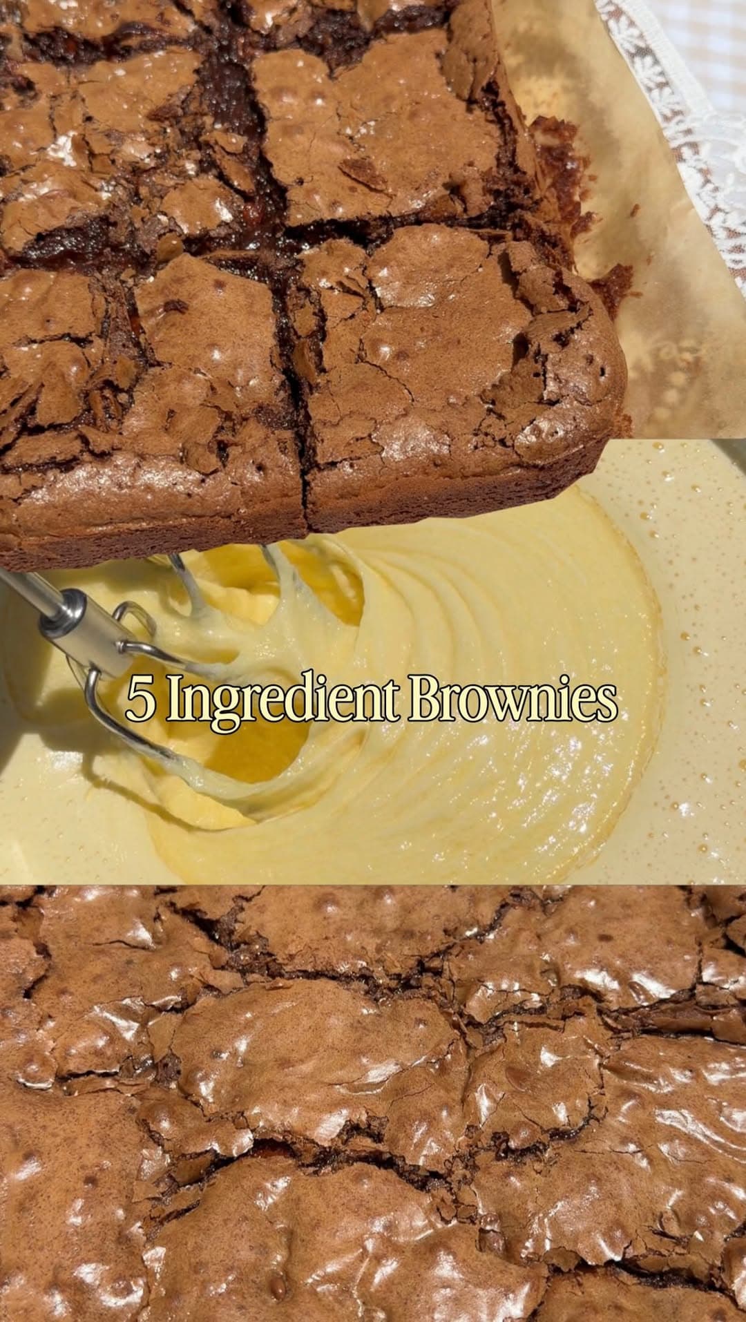5-Zutaten Brownies