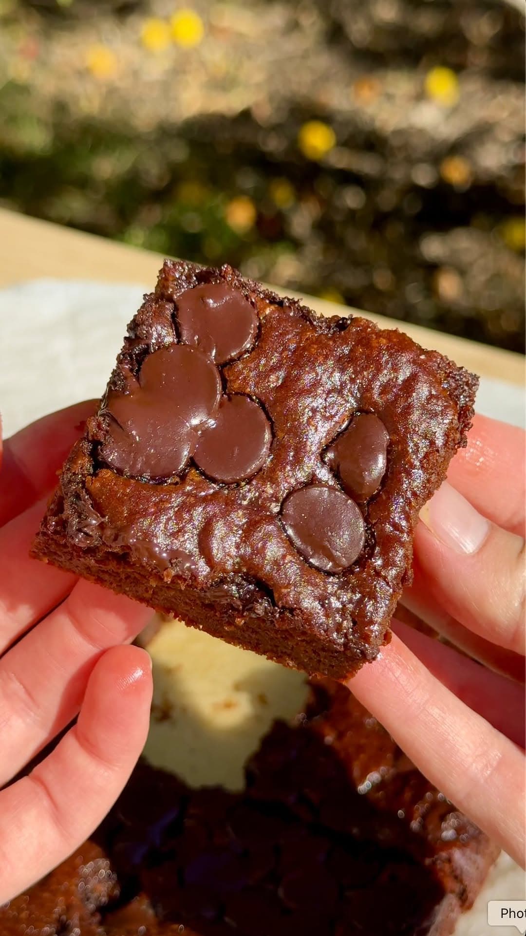 Glutenfreie und laktosefreie Schokoladen-Brownies aus Süßkartoffel