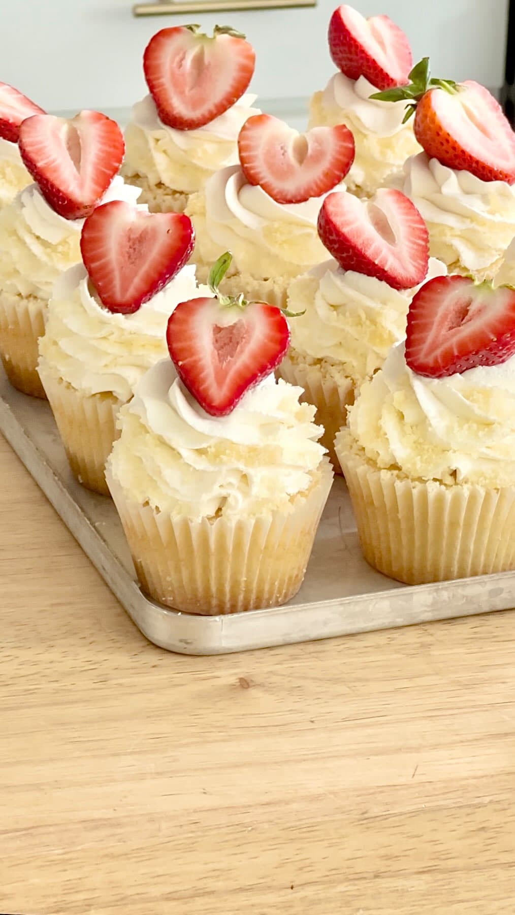 Strawberry Shortcake Cupcakes