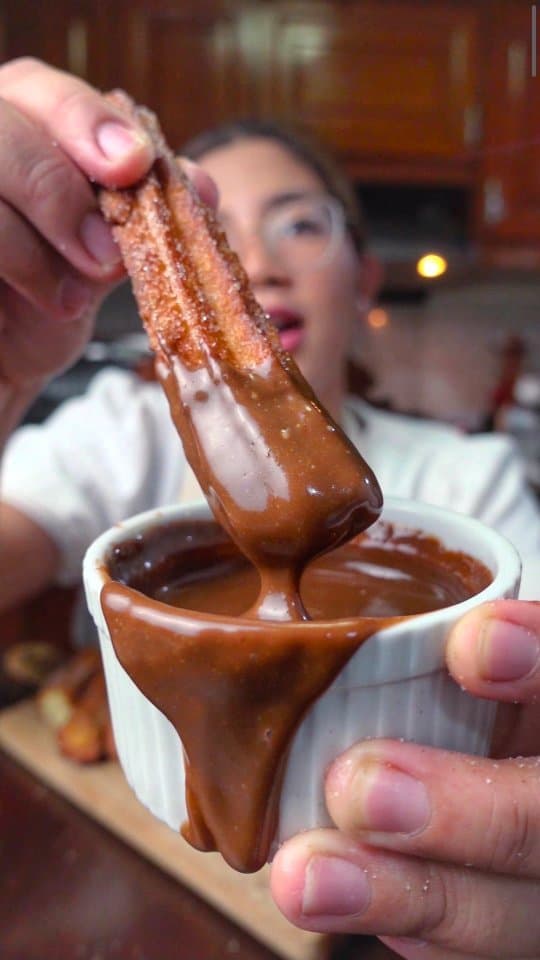 Churros crocante cu ciocolată Skippy