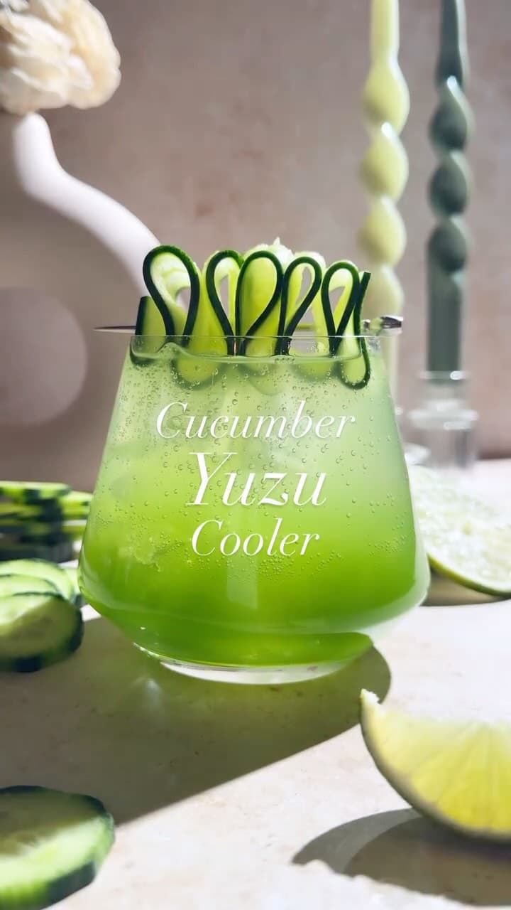 Gurken-Yuzu-Cooler