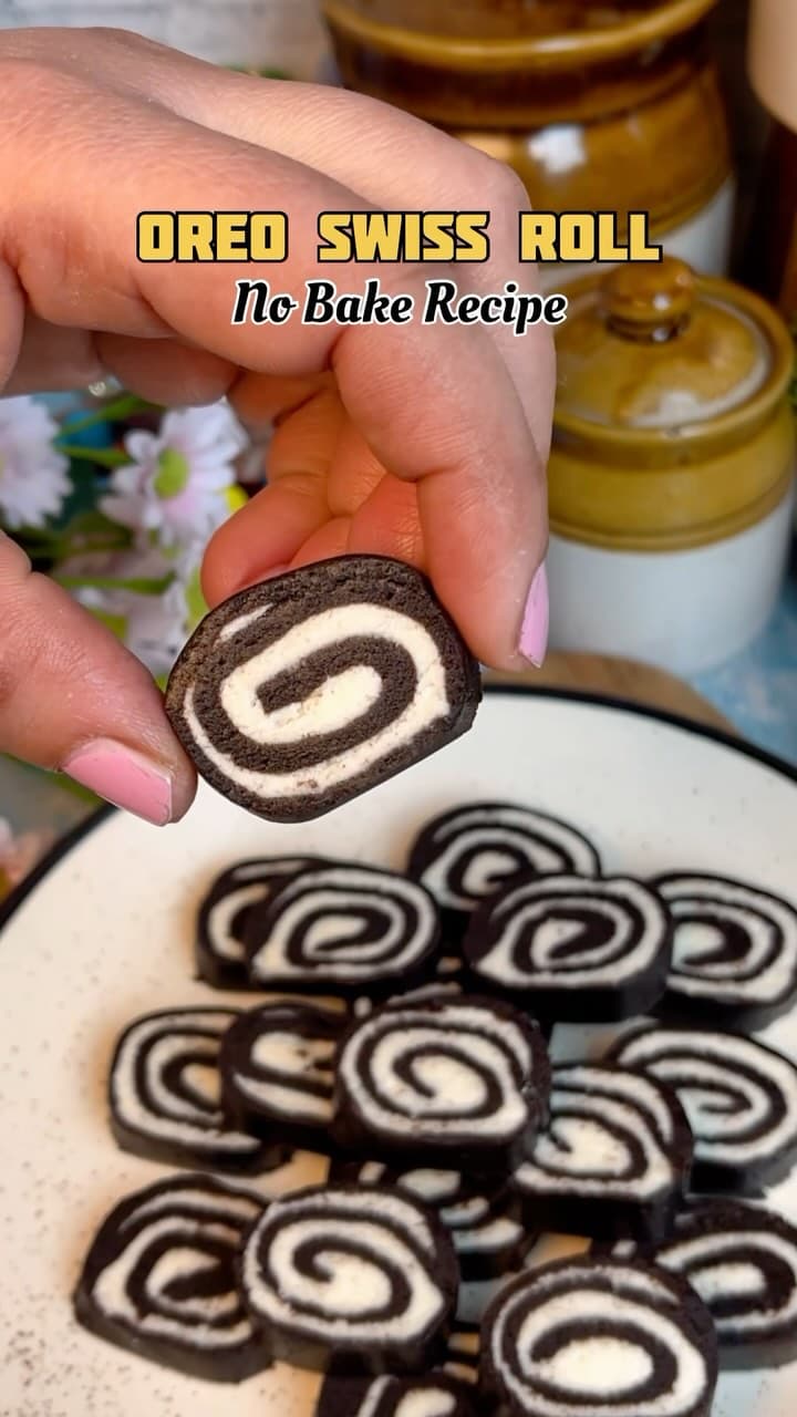 Oreo Swiss Roll