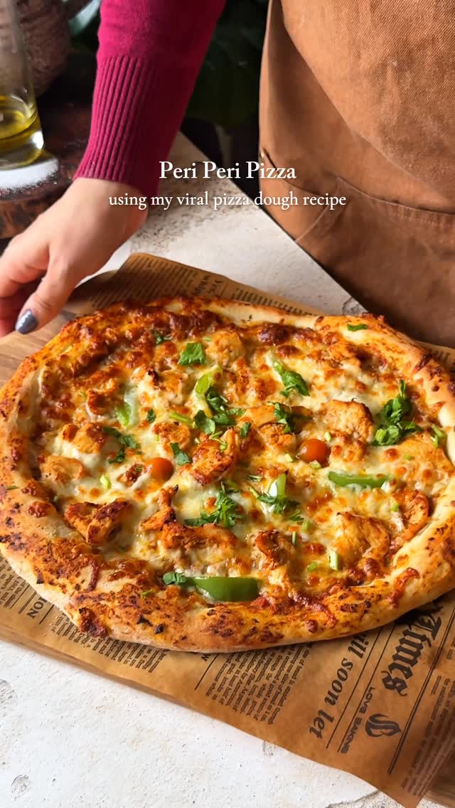 Peri-Peri Chicken Pizza