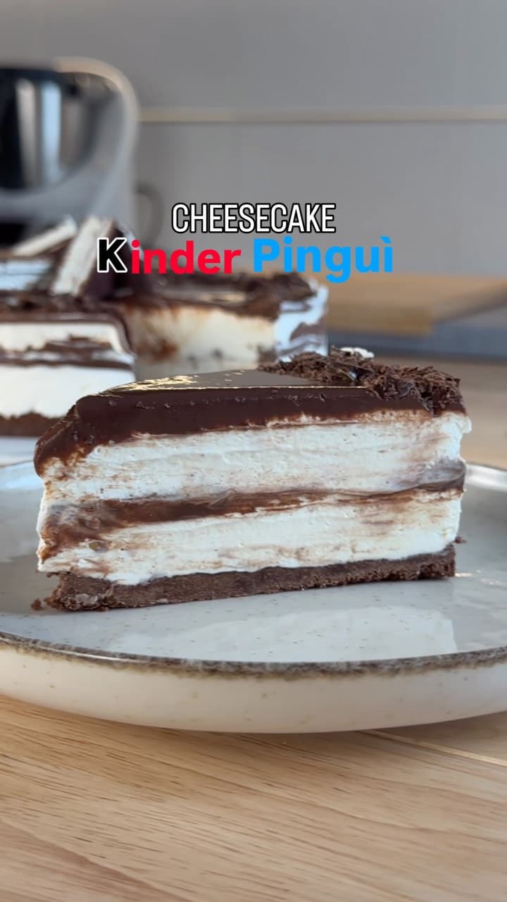 Kinder Pingui Cheesecake