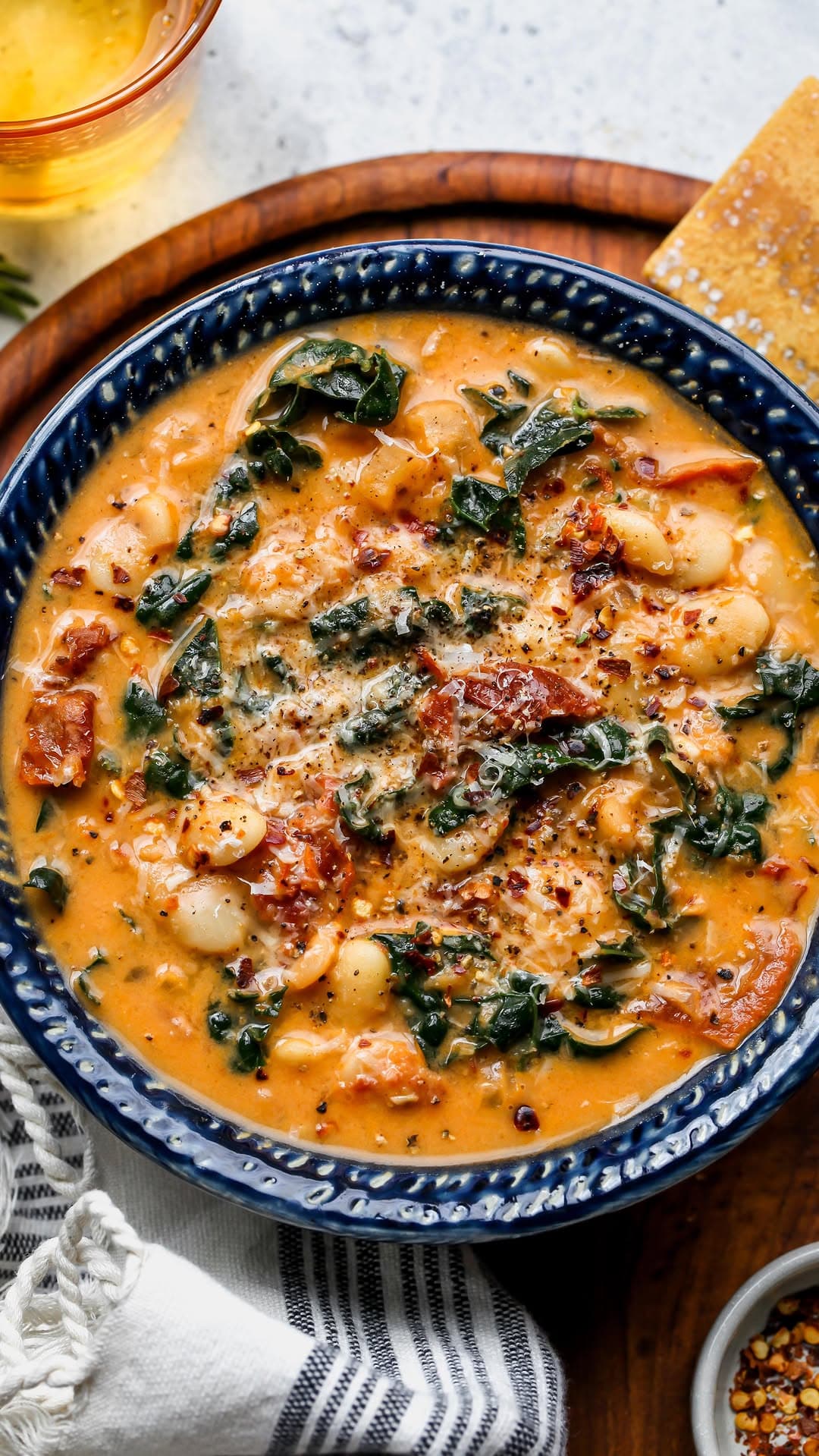 Cremige toskanische Butterbohnensuppe