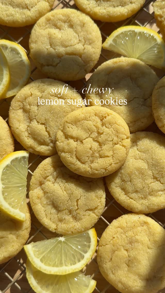 Galletas de azúcar con limón