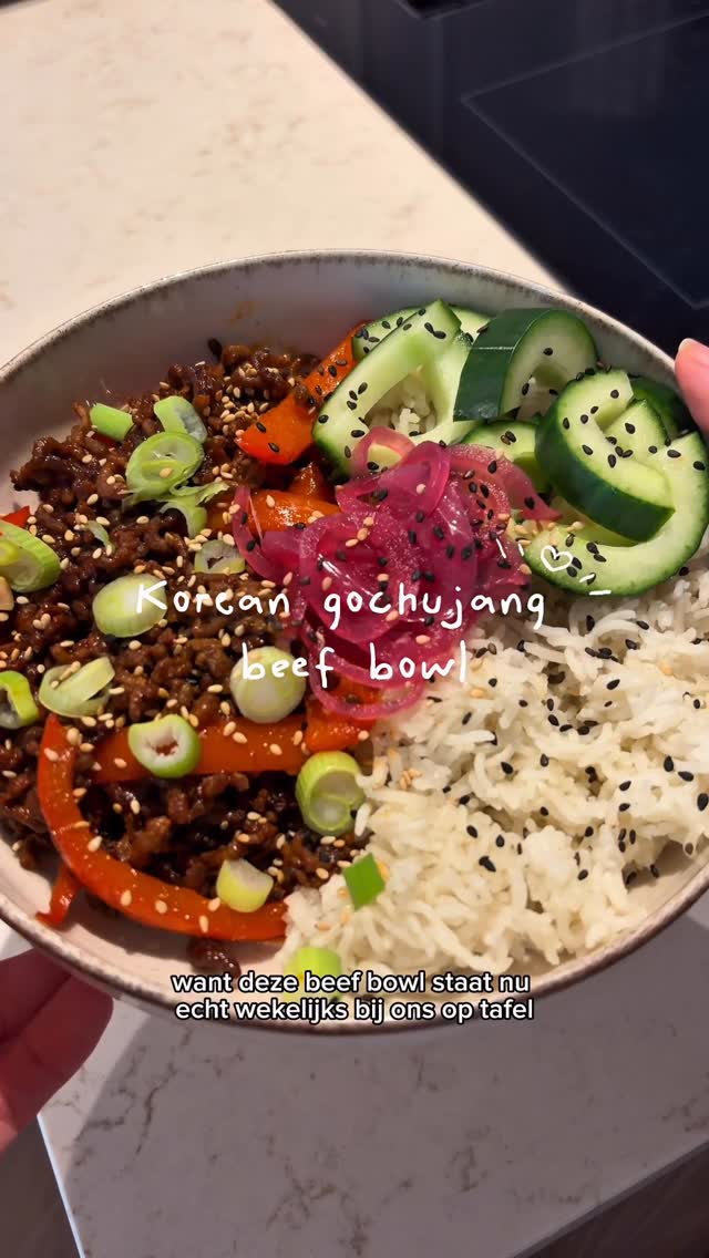 Korean Beef Gochujang Bowl