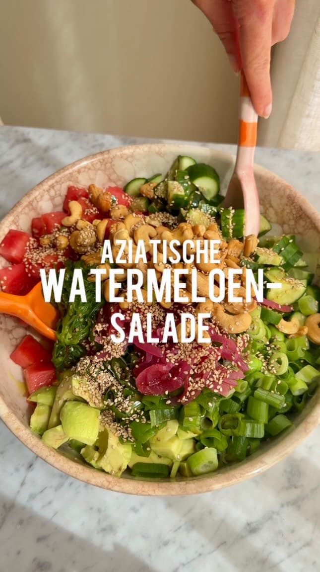 Heat-Proof Watermelon Salad