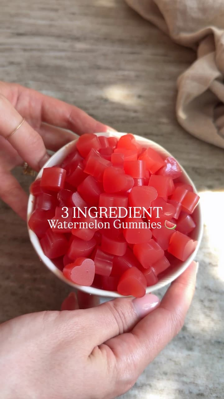 Gommose di Anguria con 3 Ingredienti