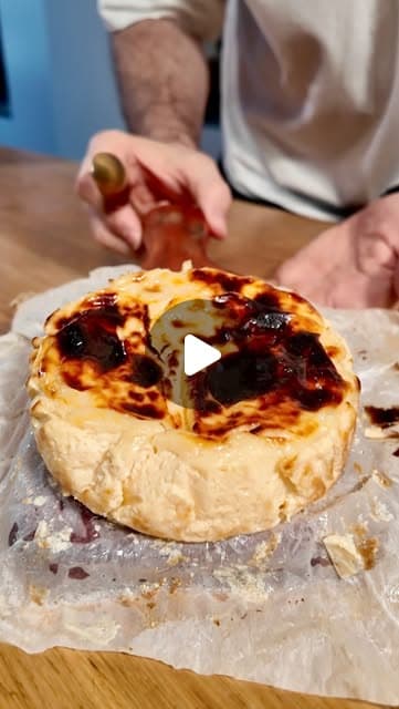 Tarta de queso saludable estilo Mercadona