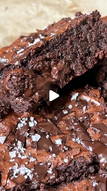 Fudgy Dark Chocolate Brownies