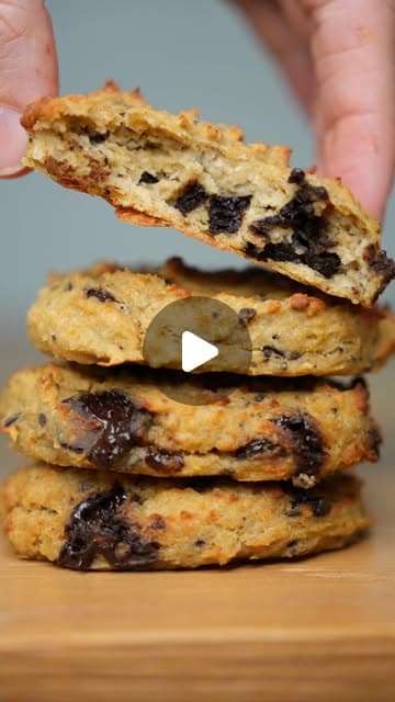 Choc Chip Kichererbsencookies