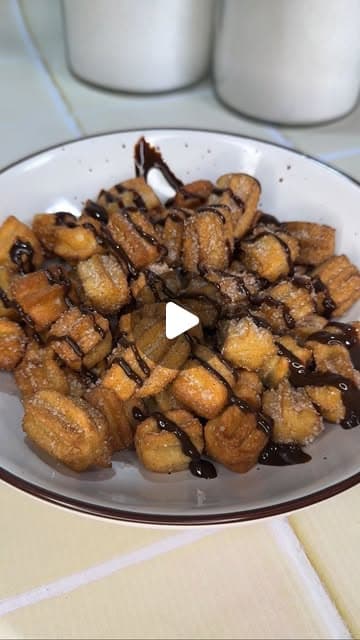Mini Churros con 5 Ingredientes
