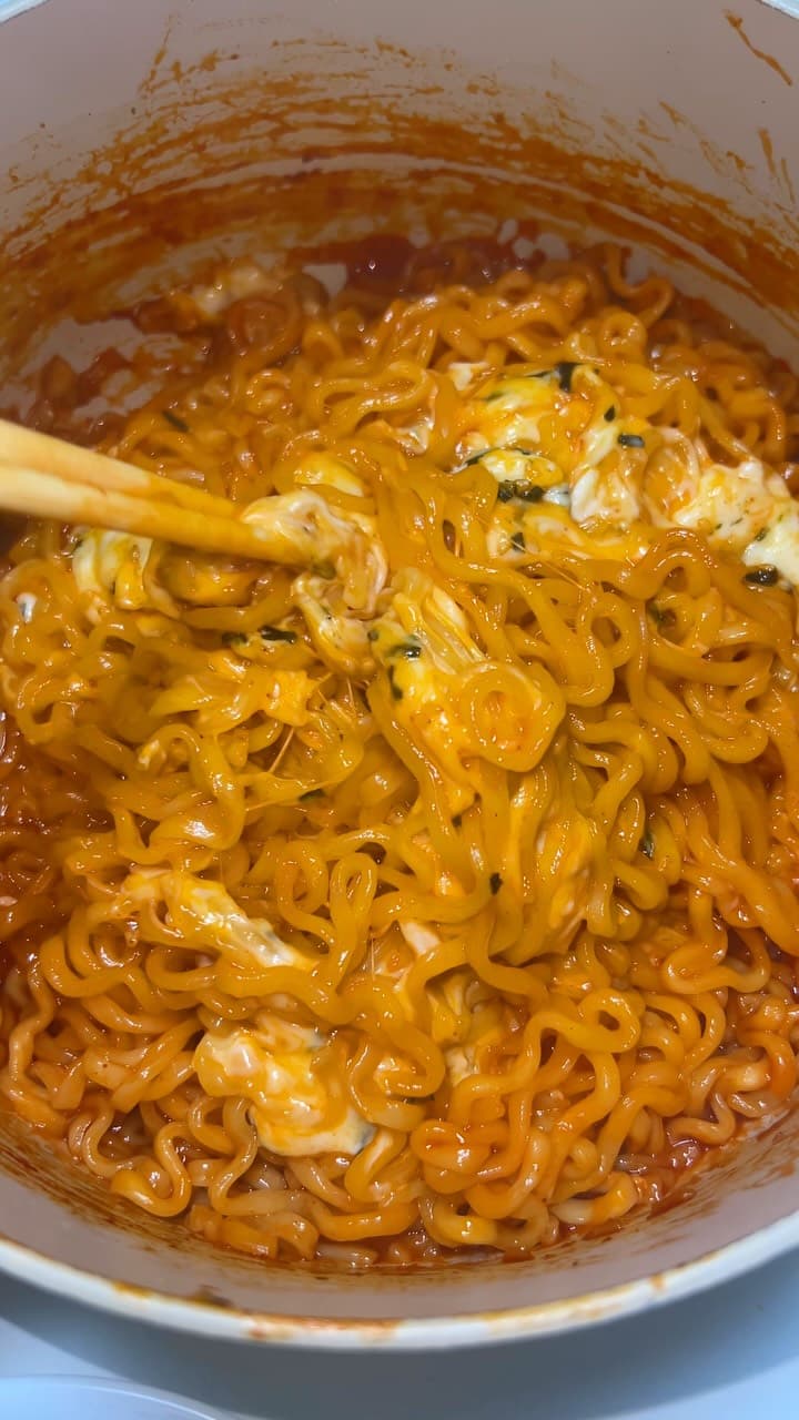 Cheesy Buldak Ramen