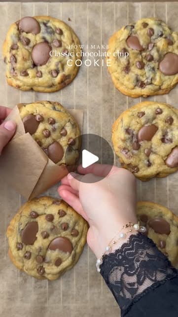 Классическое печенье с шоколадными чипсами