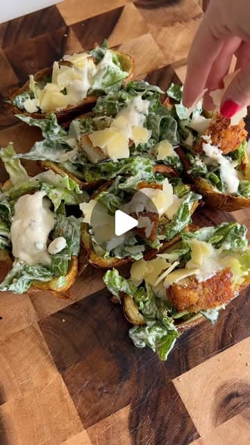 Caesar Potato Cups