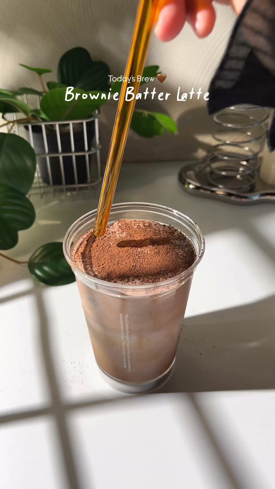 Brownie Batter Latte