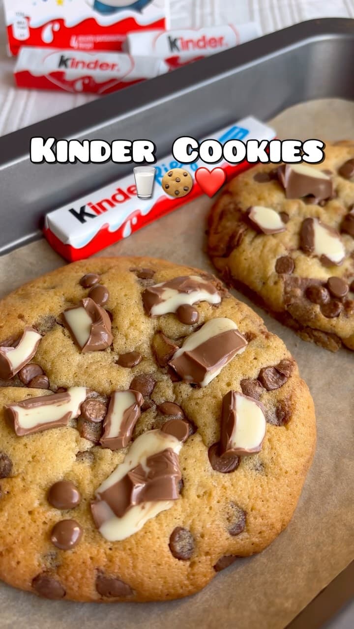 Kinder Riegel Cookies
